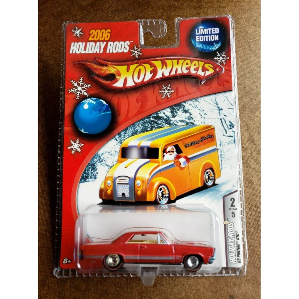 Hot Wheel '65 PONTIAC GTO Metallic RED 2/5 2006 HOLIDAY RODS 1:64 RL REAL RIDERS